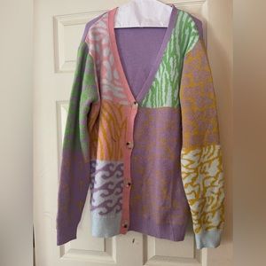 NWOT cardigan. It’s really soft and cozy but did not fit as expected